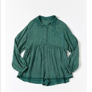 NWT Out From Under Carina Babydoll Romper